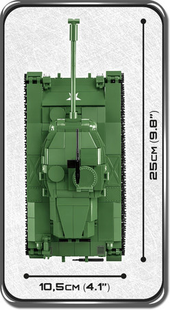 COBI 2239 AMERYKAŃSKI CZOŁG M41A3 WALKER BULLDOG