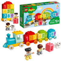 OUTLET LEGO Duplo 10954 Pociąg cyferkami Nauka Liczenia Duże klocki dla 2 3 4 latk