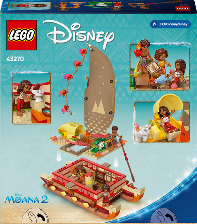 LEGO 43270 Disney - Kajakowa przygoda Vaiany Vaiana 2