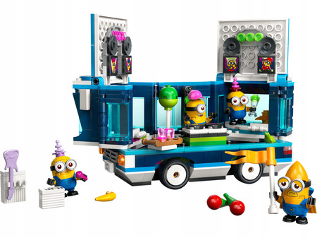LEGO Minionki 75581 Imprezowy Autobus Minionków 2w1 Dyskoteka Impreza