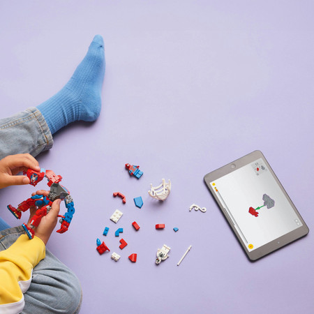 OUTLET LEGO Super Heroes 76308 Mech Spider-Mana kontra Anti-Venom Marvel Spiderman