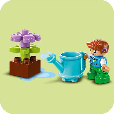 Duże klocki LEGO Duplo 10419 Opieka nad pszczołami i ulami Samochód Auto