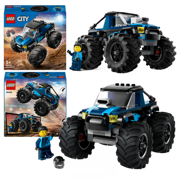 LEGO City 60402 Samochód Terenowy Niebieski Monster Truck Auto