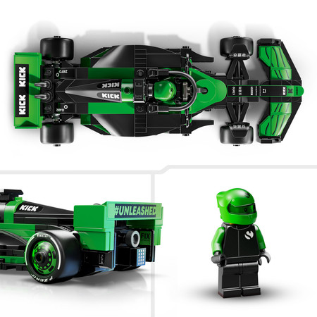 LEGO Speed Champions 77247 Bolid F1 KICK Sauber Team C44 Wyścigówka