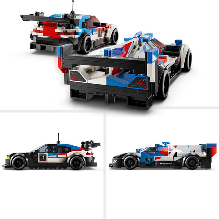 LEGO Speed Champions 2x Samochód 76922 BMW M4 GT3 i BMW M Hybrid V8 Auta