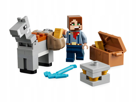 LEGO Minecraft 21263 Kopalnia w Badlandach Creeper Pająk Szlamy TNT Wybuch
