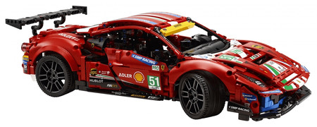 LEGO Samochód Wyścigowy Ferrari 488 GTE Duży 1682e 42125