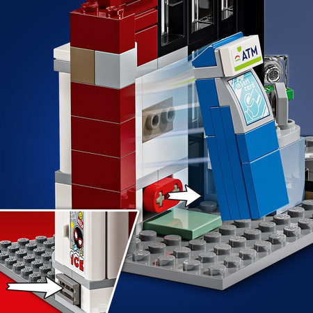 LEGO Marvel 76311 Super Heroes Multiwersum Miles Morales kontra Spot