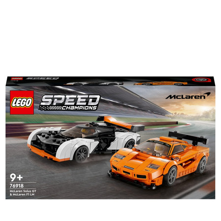 LEGO Speed Champions McLaren Solus i F1 LM 76918