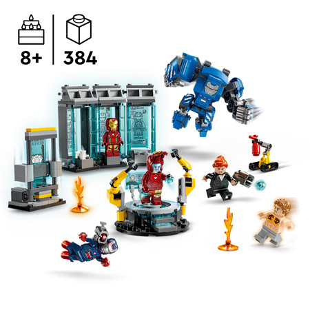 LEGO 76315 Marvel Super Heroes - Laboratorium Iron Mana: Zbrojownia