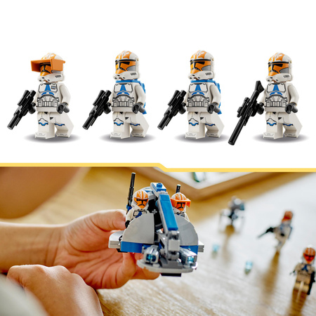 Lego STAR WARS Zestaw bitewny klonów Ahsoki 4 figu 75359