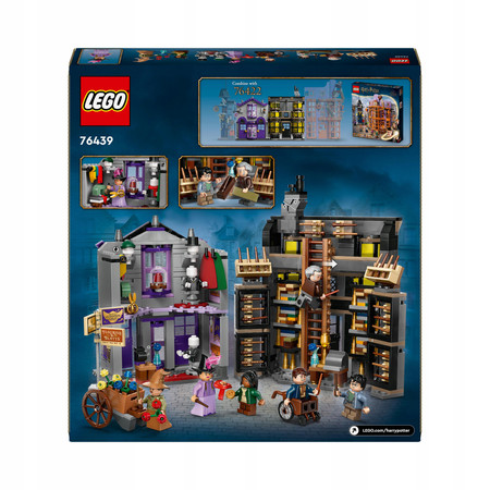 LEGO Harry Potter 76439 Sklep Ollivandera i Sklep Madam Malkin