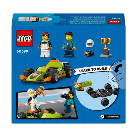 Outlet LEGO City 60399 Zielony samochód wyścigowy Wyścigówka
