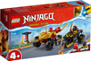 OUTLET LEGO NINJAGO 71789 BITWA SAMOCHÓD MOTOR NINJA KAI LORD RAS ZŁOTY MŁOT