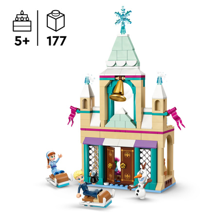 LEGO Disney 43265 Zamek Arendelle Kraina Lodu Elza Anna Bałwan Olaf 5+