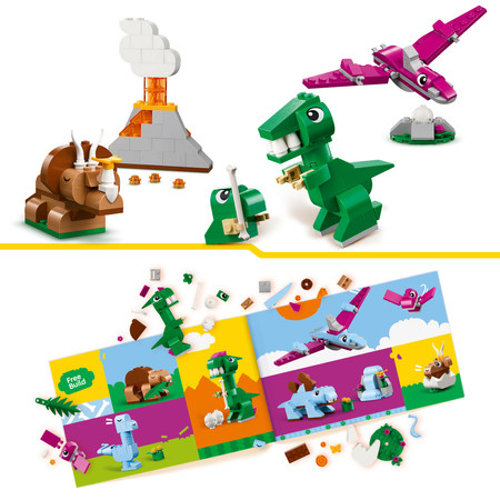LEGO 11041 Classic Kreatywne dinozaury prezent 5+ Creative Dinosaurs Nowość