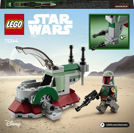 LEGO Star Wars 75344 Mikromyśliwiec kosmiczny Boby Fetta