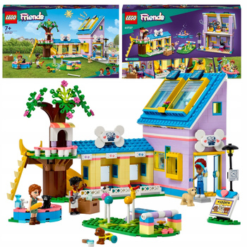 LEGO Friends 41727 Centrum Ratunkowe Dla Psów Recepcja Gabinet TorPrzeszkód