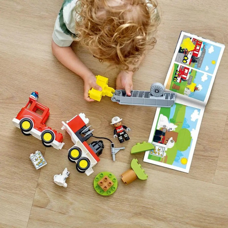 OUTLET LEGO Duplo Straż pożarna Samochód Wóz strażacki 10969