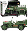 Klocki Wojskowe COBI 2806 Samochód Jeep Willys MB Medical Duży 1131EL. Auto