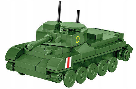 Klocki Wojskowe Cobi 3091 Mini Model Czołg Cromwell Mk.IV HC II Wojna 110EL