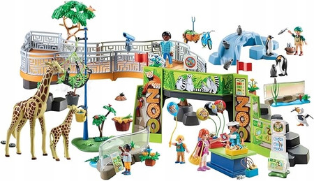 OUTLET Playmobil 71600 My Life Moje Wielkie Zoo Przygodowe Klocki Zwierzęta