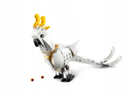 LEGO Creator 3 w 1 31133 Ruchomy Model Biały Królik Papuga Kakadu Foka 3in1
