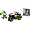 LEGO City 60455 Pościg na Motocyklu Policyjnym Miasto Policja Złodziej