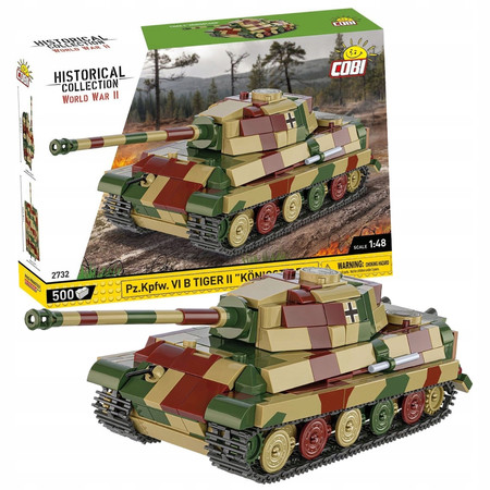Klocki COBI 2732 czołg Pz.Kpfw.Vi B Tiger Ii Königstiger Trygrys królewski