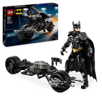 LEGO DC BATMAN 76273 FIGURKA BATMANA DO ZBUDOWANIA I BATCYKL batpod Motor