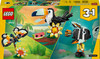 Lego Creator 3w1 31173 Dzikie zwierzęta Tropikalny Tukan Ryba Motyl