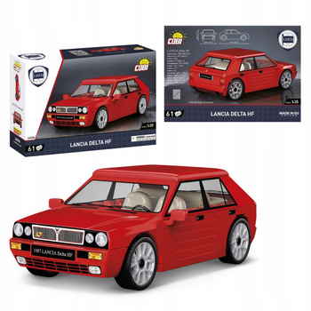 Klocki COBI 24508 Samochód Lancia Delta HF 61 EL. Model Auto