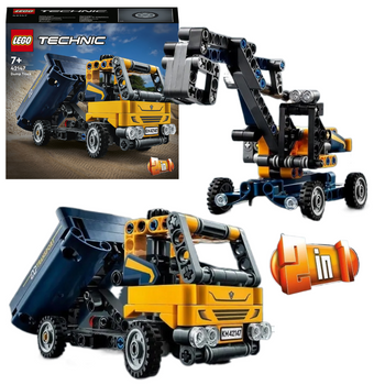 LEGO Technic Samochód Auto Wywrotka koparka 2w1 42147