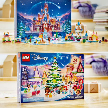 LEGO Disney 43253 Kalendarz adwentowy na 2024 rok Księżniczki