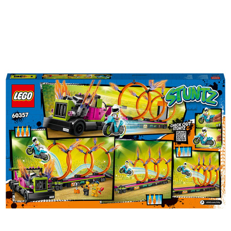 LEGO City Samochód Ciężarowy + Motor Kaskaderski