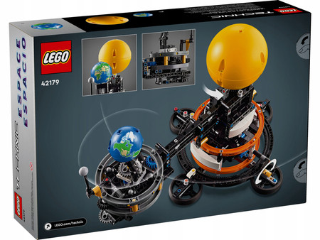 LEGO Kosmos Technic 42179 Słońce Ziemia Księżyc na orbicie Układ Słoneczny