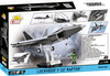 Klocki Wojskowe Cobi 5855 Samolot Myśliwiec Lockheed F-22 Raptor 695 Eleme.