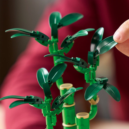 LEGO 10344 ICONS Botanicals Dracena sandera Kwiaty w doniczce Bambus Nowość