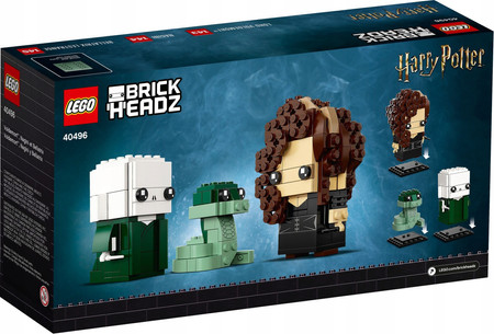 LEGO BrickHeadz 40496 Voldemort, Nagini i Bellatrix Harry Poter