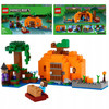 LEGO Minecraft 21248 Dyniowa farma Dom Steve Czarownica Łódka Pole Dynia