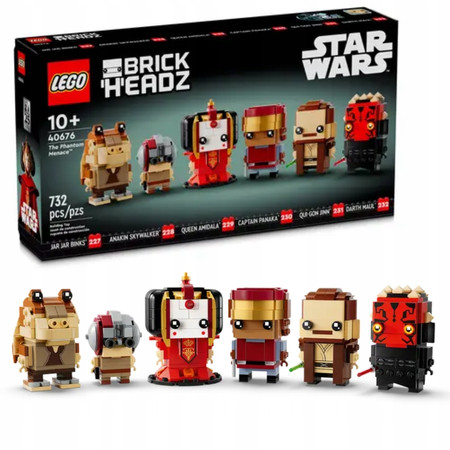 Lego BrickHeadz 40676 Star Wars postacie z filmu Mroczne Widmo