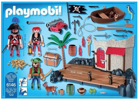 OUTLET Playmobil Twierdza Piratów 6146