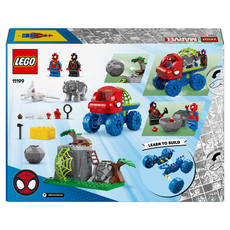LEGO Marvel Spidey 11199 Misja Ratunkowa Zespołu Spidey'ego w Dinoterenówce