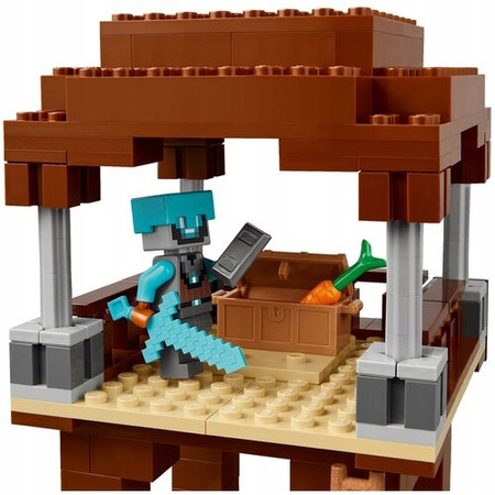 LEGO Minecraft 21278 Kryjówka Rozbójników i Dewastatorów