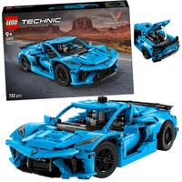 LEGO 42217 Technic - Niebieski Chevrolet Corvette Stingray