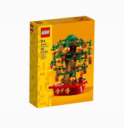LEGO Pachira 40648 Drzewo Pieniężne Drzewko Mandarynki Koperty Monety
