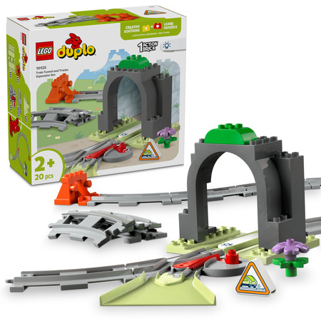 LEGO Duplo 10425 Tunel Kolejowy i Tory - Zestaw Rozszerzający