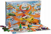 Hot Wheels Kalendarz adwentowy 8 autek 16 akcesoriów 24 okienka