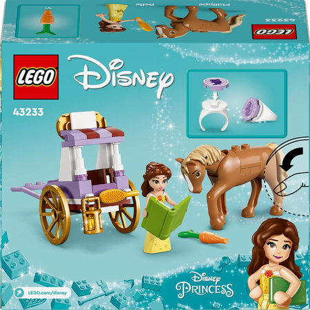 LEGO Disney 43233 Powóz Pięknej i Bestii z koniem. Princess