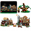 LEGO ICONS 10332 Średniowieczny Plac Miejski Duży Zestaw Gospoda Warsztat